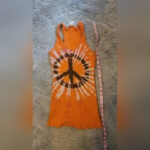 💜4/$20💜Belle Du Jour Orange Tank Top